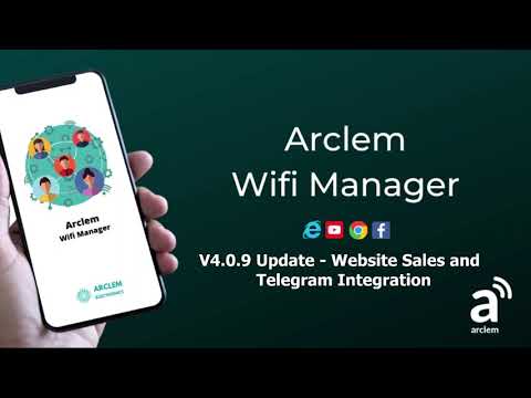 Arclem V4.0.9 Quick update - Website sales and Telegram Integration