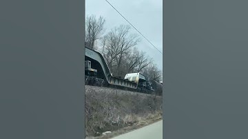 Caboose and a massive Railcar for heavy loads