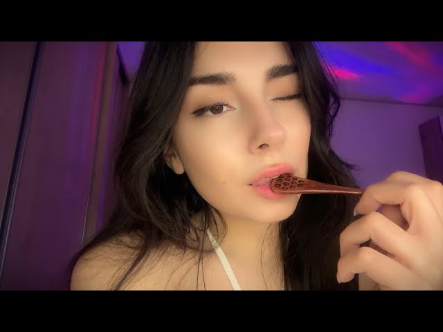 ASMR If You’ve Lost Your Tingles 😴 Mouth Sounds & Wooden Spoon