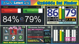 Gx6605s Sat Finder Software With Lovely Zoom Signal 2025 #satfinder #dvbfinder #dvb #gx6605s screenshot 5