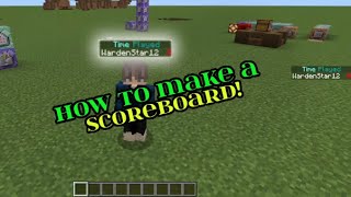Minecraft Scoreboard Setup *Tutorial*