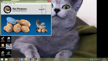 A tutorial video of hot potatoes software