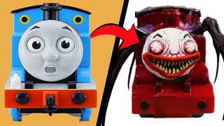 Choo Choo Charles Chases Thomas The Tank Engine by Anthonypolc on