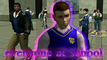 Bully AE mod: Characters in free roam!