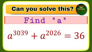 Math Olympiad Question | Nice Algebra Equation Solving | You should be able to solve this!#olympiad