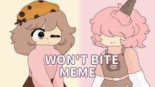Won't bite meme