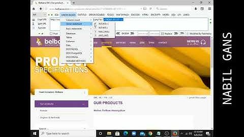 bypass The used SELECT statements have a different number of column || nabil gans