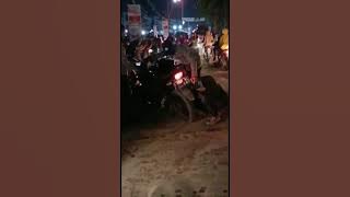 viral!!!geber knalpot racing di depan telinga saat malam takbiran,memang nasib apess😂