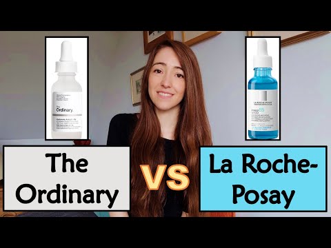 The Ordinary vs La Roche-Posay:serums with hyaluronic acid and B5, which one to choose?tinycosmetics