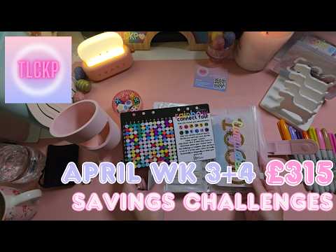 Thumbnail for £315 Into My Savings Challenge Binder 💸 | Sinking Funds & Debt Payoff | April Weeks 3 & 4