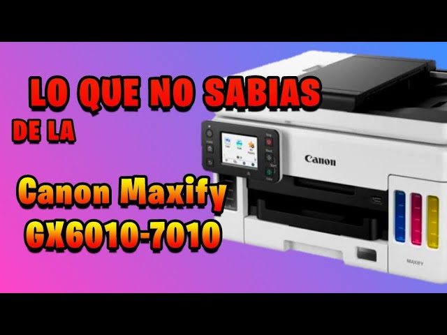 Impresora Canon Maxify GX5010 