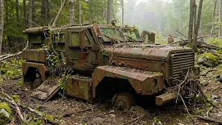 Abandoned COUGAR MRAP Found in The Woods - Everyone is Shocked and Wondering! FULL RESTORATION