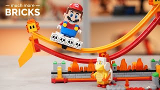 LEGO 71416 Super Mario Lava Wave Ride Expansion Set - Speed Build