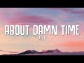 Lizzo About Damn Time Lyrics Lizzo About Damn Time Lyrics
