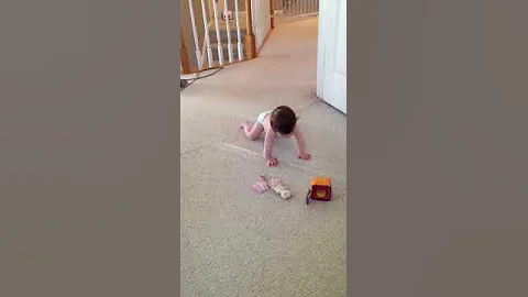Sammie crawling