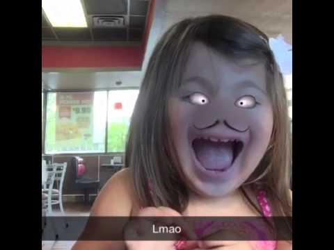 Funny reaction to new SnapChat selfie filter - YouTube