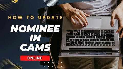 CAMS nominee update online || mutual fund nominee update