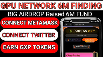 Gpu Network Airdrop Complete Guide | Gpu Token Airdrop | Free Crypto 6M Finding
