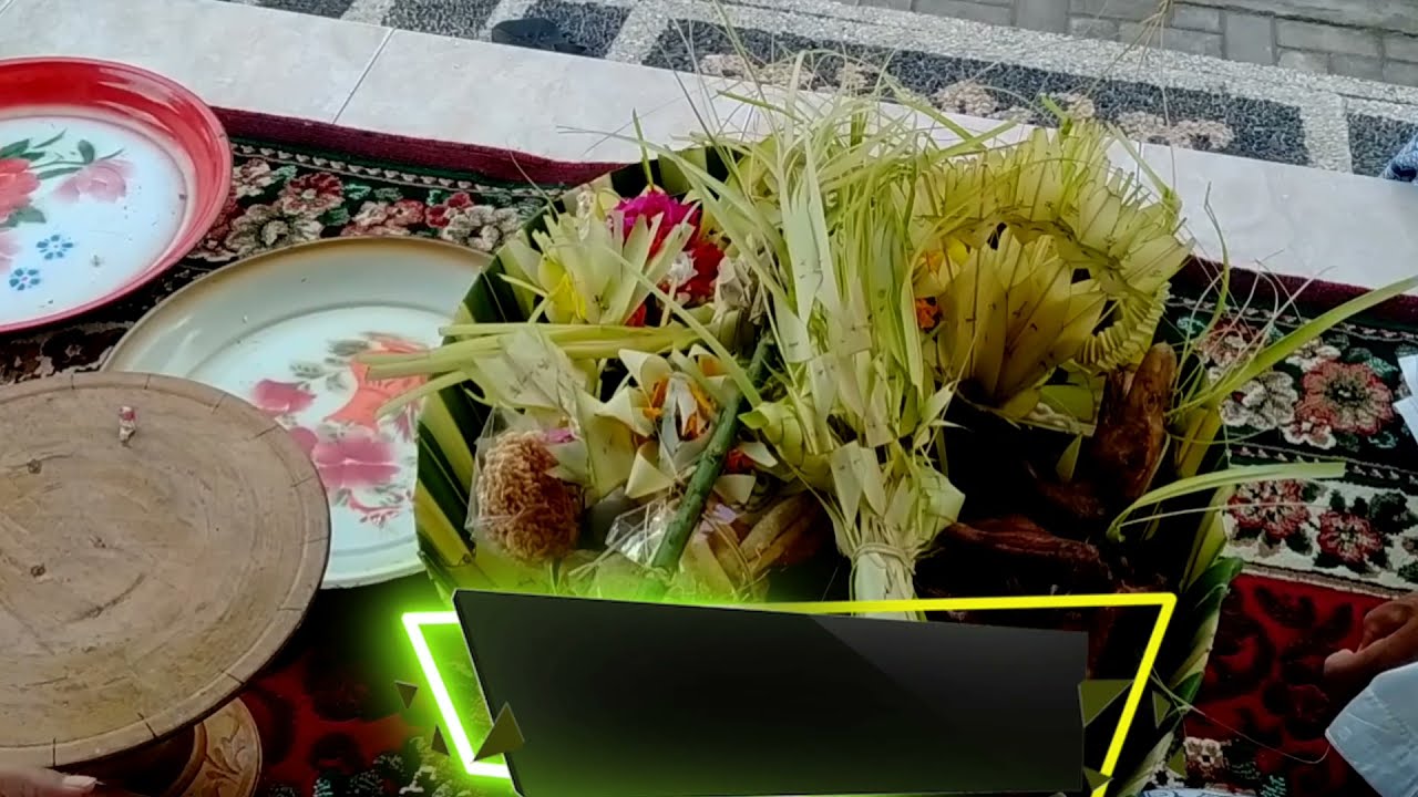 Banten Pewintenan || Unsur-Unsur dan Urutan Tetandinganya || Sarathi Yajna Patni Korwil NTB