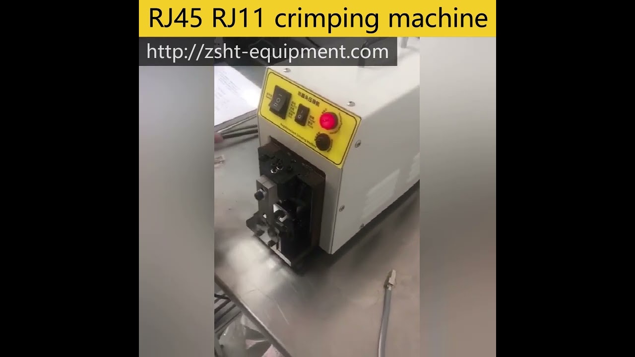 RJ45 Connector Crimping Machine
