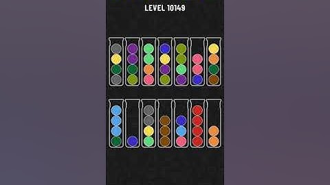 Ball Sort Puzzle Level 10149 / Water Sort Puzzle Level 10149  / all the same