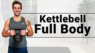30 Mins Kettlebell Full Body | Build Muscle | One Kettlebell Only screenshot 1