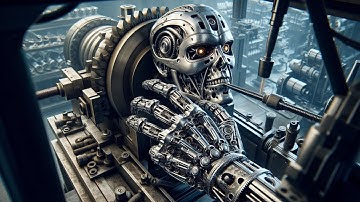 Terminator making Workshop💥 Memories of Terminator#ai#terminator#robot#aisuperhero#skynet#cyborg