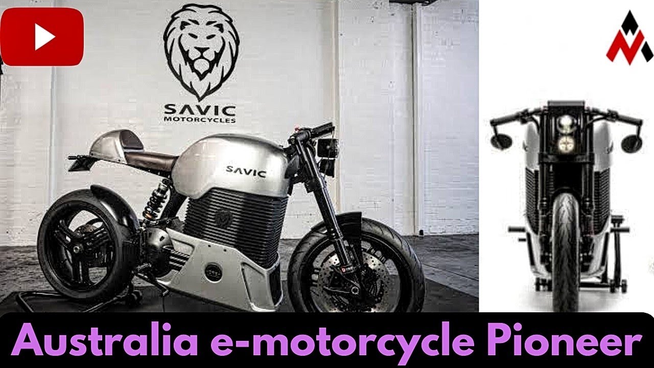 The Savic CSeries Electric Cafe Racer Australian Electric