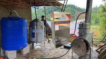 Bộ Nồi Hơi Nấu Rượu bằng Củi siêu nhanh và tiết kiệm củi