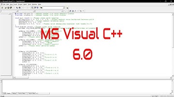 Cara Install Ms Visual Studio C++ 6.0 dan OpenGL || GRAFIKA KOMPUTER