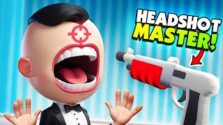 Getting 1000 Headsets In A ROW In VR! - Headshot Master VR