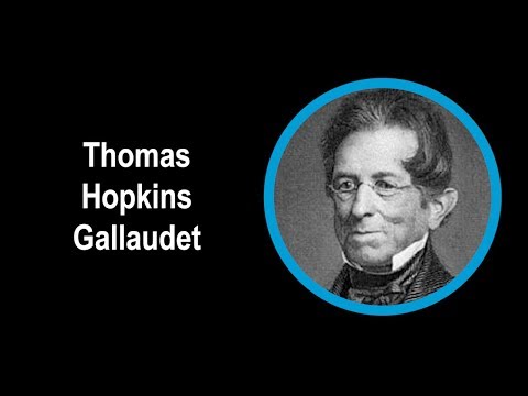 Video: Šta je uradio Thomas Hopkins Gallaudet?