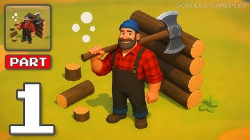 My Lumber Yard - Gameplay Walkthrough Part 1 - Chop Haul Grow Strong (iOS, Android)