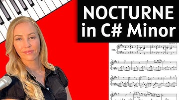 Volledige pianoles! CHOPIN Nocturne in c-kruis mineur