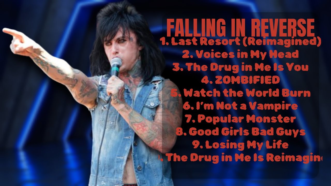 Falling In Reverse-Year's sensational singles-Elite Hits Collection ...