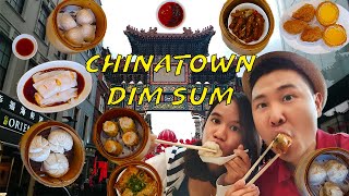 MUST EAT Dim Sum 🥟 in London Chinatown | London Yum Yum Adventure