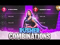 Best character combinations for rushers  cs rank  br rank best character combination
