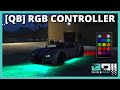 QBCore RGB Controller V2 **FREE** | FiveM Scripts | BOII Development