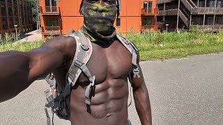 Monkey bar challenge military training