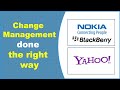 Change Management presentation - Why and how to do it!