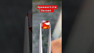 Spessartite Garnet cutting and polishing @Gemsdot Resimi