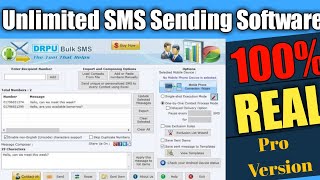 How To Send Bulk SMS Free || How To Install Drpu Software Free || Free SMS Marketing in Pakistan screenshot 5