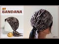 DIY 헤어스카프&두건 만들기| Hairscarf & Bandana|Pattern  included|패턴 포함|도안|Unisex| 남녀가능|머리수건|반다나| ヘアスカーフ|フード