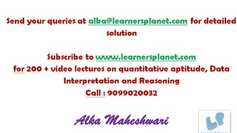 How to find the Integral solution of an algebraic equation. Useful for CAT, CMAT, XAT aspirants