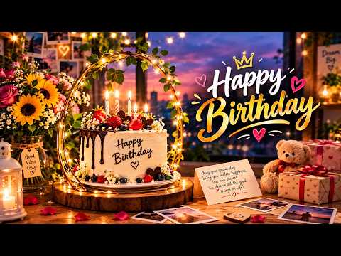 Happy Birthday To You 🎂 | Make Your Birthday Shine ✨ | Birthday Celebration Song