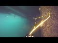 ROV rescue under a pier, Chasing M2.