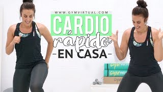 Rutina de cardio rápida y en casa | 10 minutos