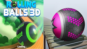 Sky Rolling Balls VS Rollance Adventure Balls - All Levels SpeedRun Gameplay Ep 7