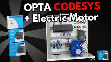 How to control motor with PLC in Codesys?