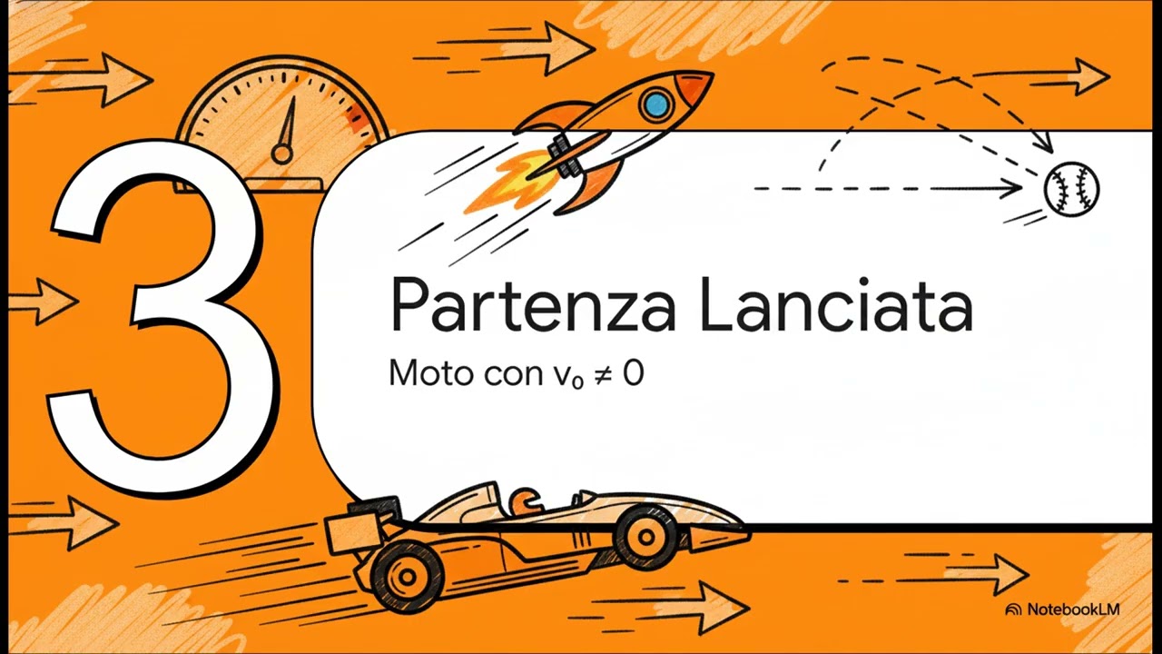 Moto Rettilineo Uniformemente Accelerato